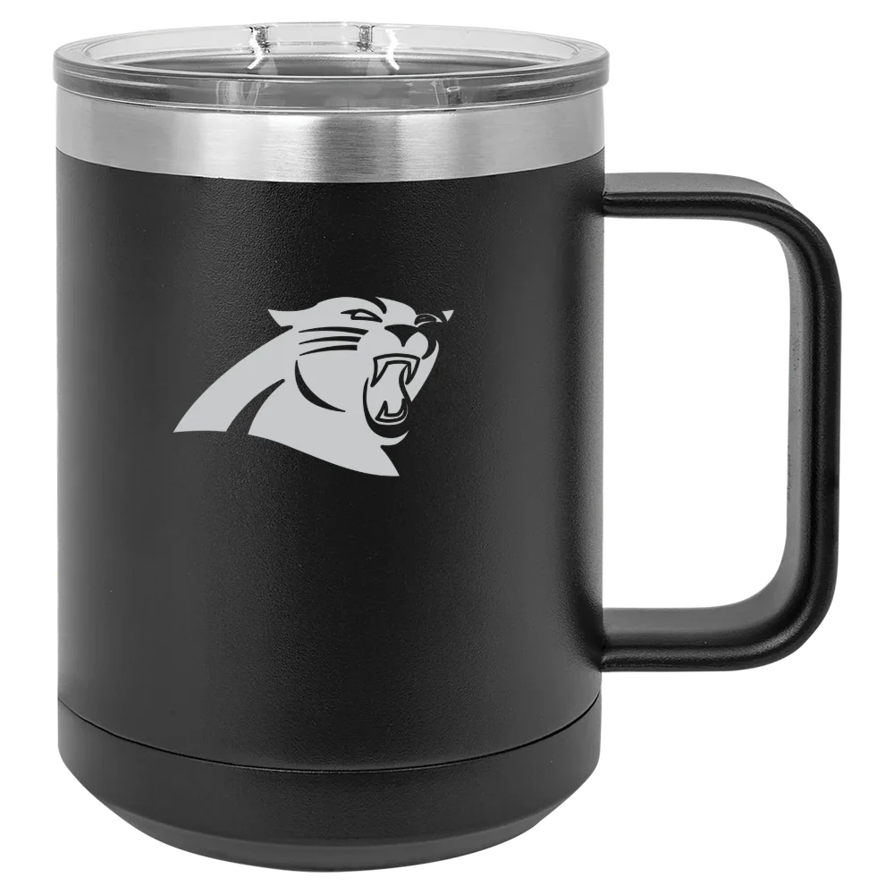 Carolina Panthers Polar Camel 15 oz. Mug with Slider Lid