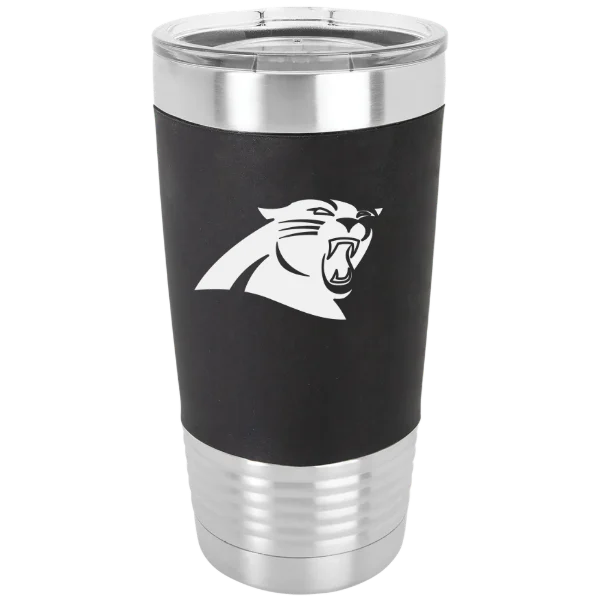 Carolina Panthers Polar Camel 20 oz. Silicone Grip Tumbler with Standard Lid