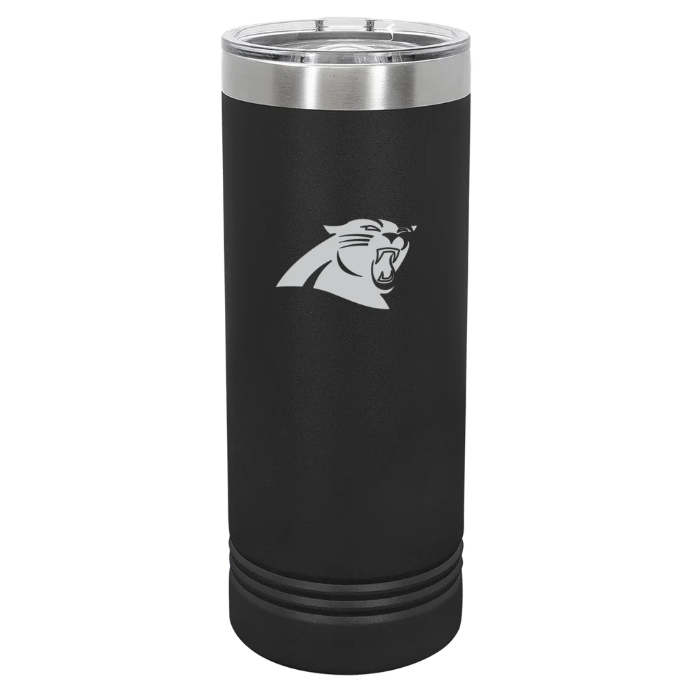 Carolina Panthers Polar Camel 22 oz. Skinny Tumbler with Slider Lid