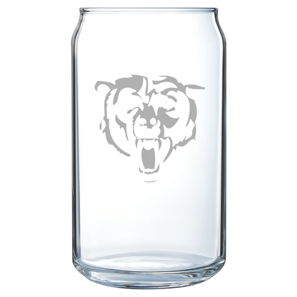 Chicago Bears Polar Camel 16 oz. Can Glass