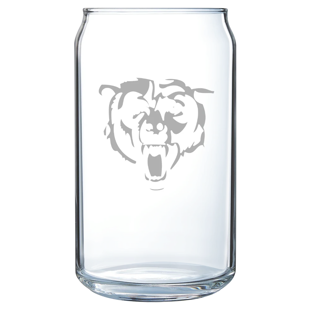 Chicago Bears Polar Camel 16 oz. Can Glass