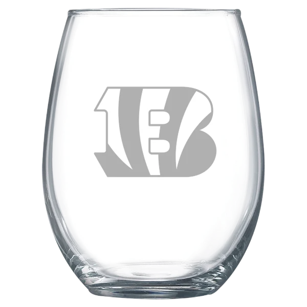 Cincinnati Bengals Polar Camel 15 oz. Stemless Wine Glass