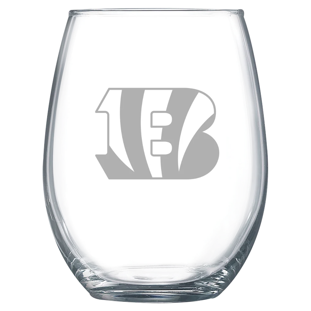 Cincinnati Bengals Polar Camel 15 oz. Stemless Wine Glass