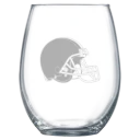 Cleveland Browns Polar Camel 15 oz. Stemless Wine Glass