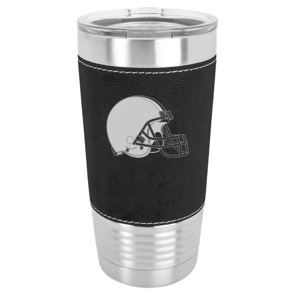 Cleveland Browns Polar Camel 20 oz. Leatherette Grip Tumbler with Standard Lid