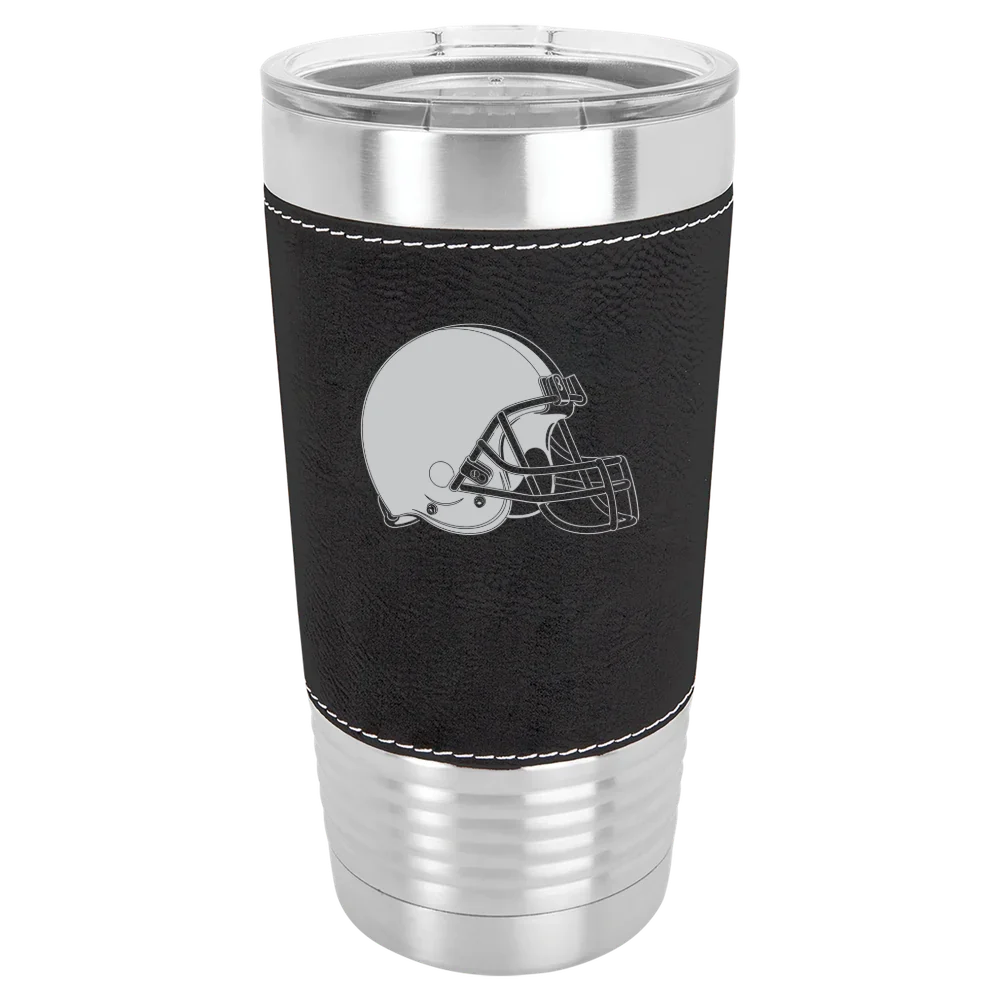 Cleveland Browns Polar Camel 20 oz. Leatherette Grip Tumbler with Standard Lid