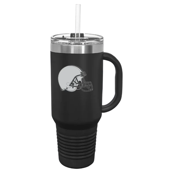 Cleveland Browns Polar Camel 40 oz. Travel Mug with Snap Lid & Straw