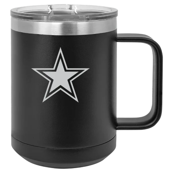 Dallas Cowboys Polar Camel 15 oz. Mug with Slider Lid