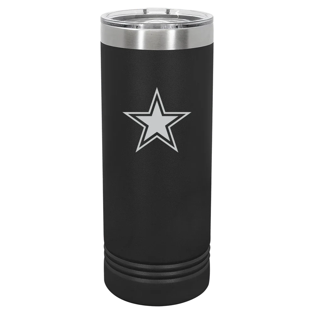 Dallas Cowboys Polar Camel 22 oz. Skinny Tumbler with Slider Lid