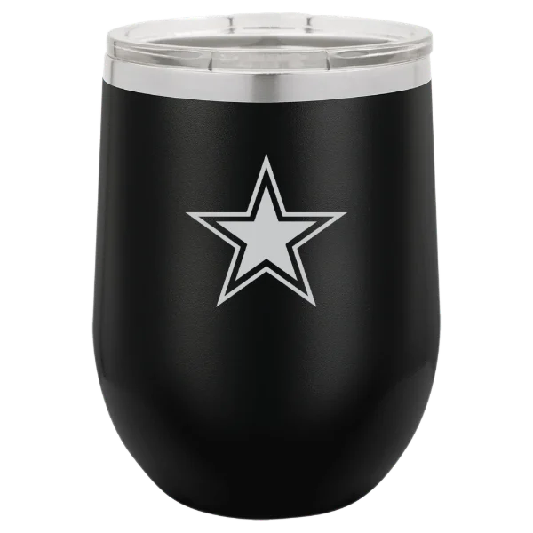 Dallas Cowboys Polar Camel 12 oz. Stemless Wine Tumbler