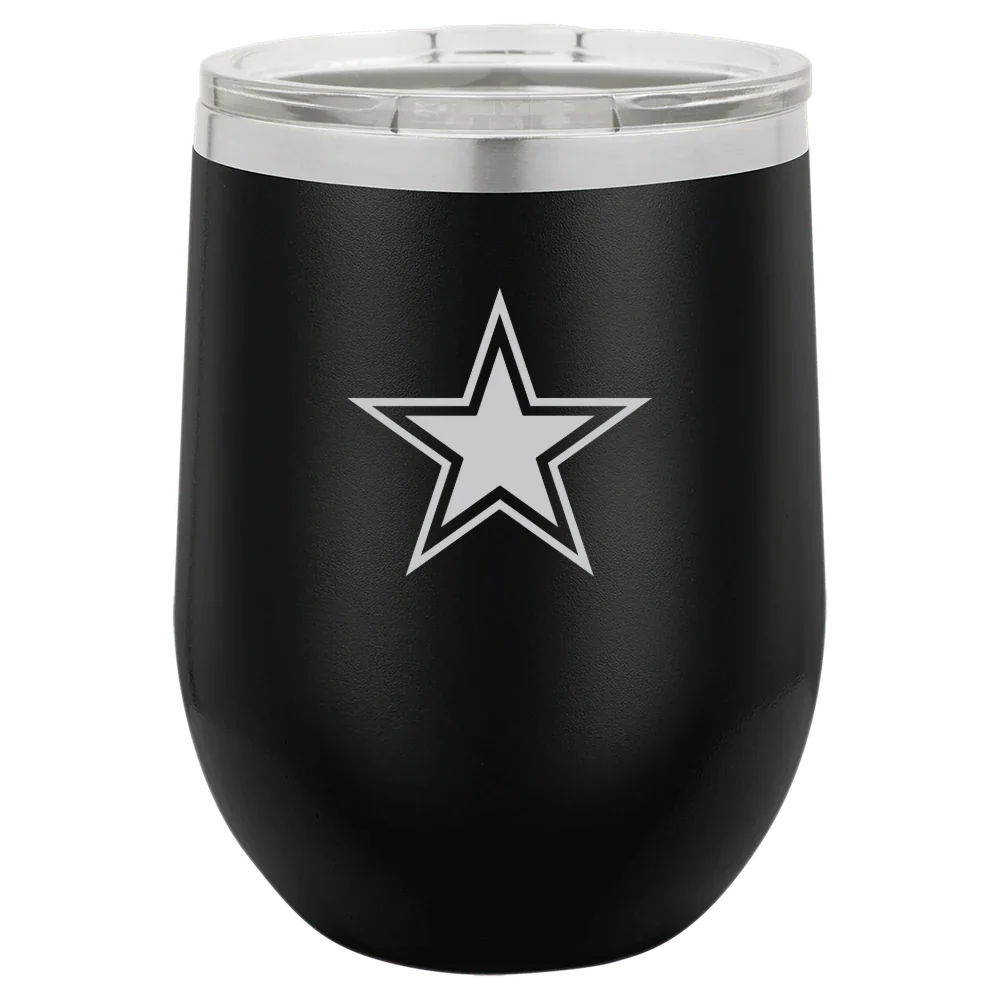 Dallas Cowboys Polar Camel 12 oz. Stemless Wine Tumbler