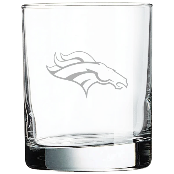 Denver Broncos Polar Camel 10 1/2 oz. On The Rocks Glass