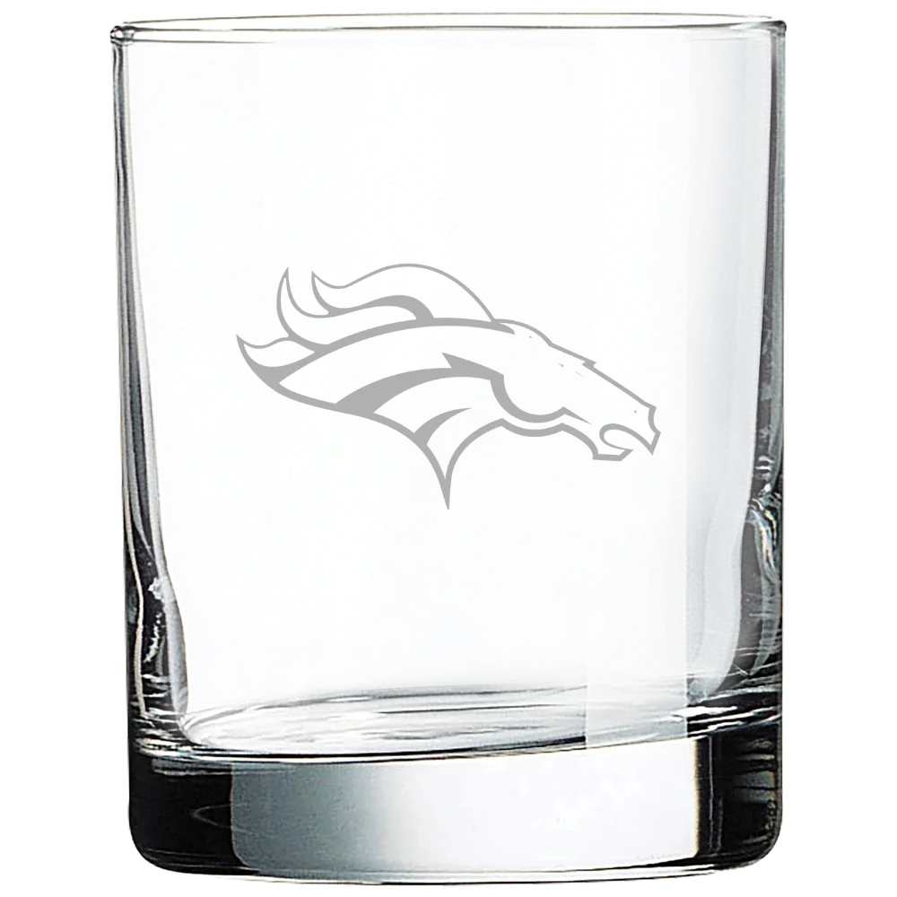 Denver Broncos Polar Camel 10 1/2 oz. On The Rocks Glass