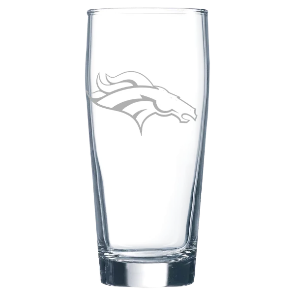 Denver Broncos Polar Camel 16 oz. Willi Becher Beer Glass