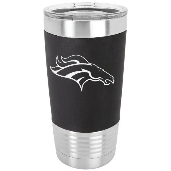 Denver Broncos Polar Camel 20 oz. Silicone Grip Tumbler with Standard Lid