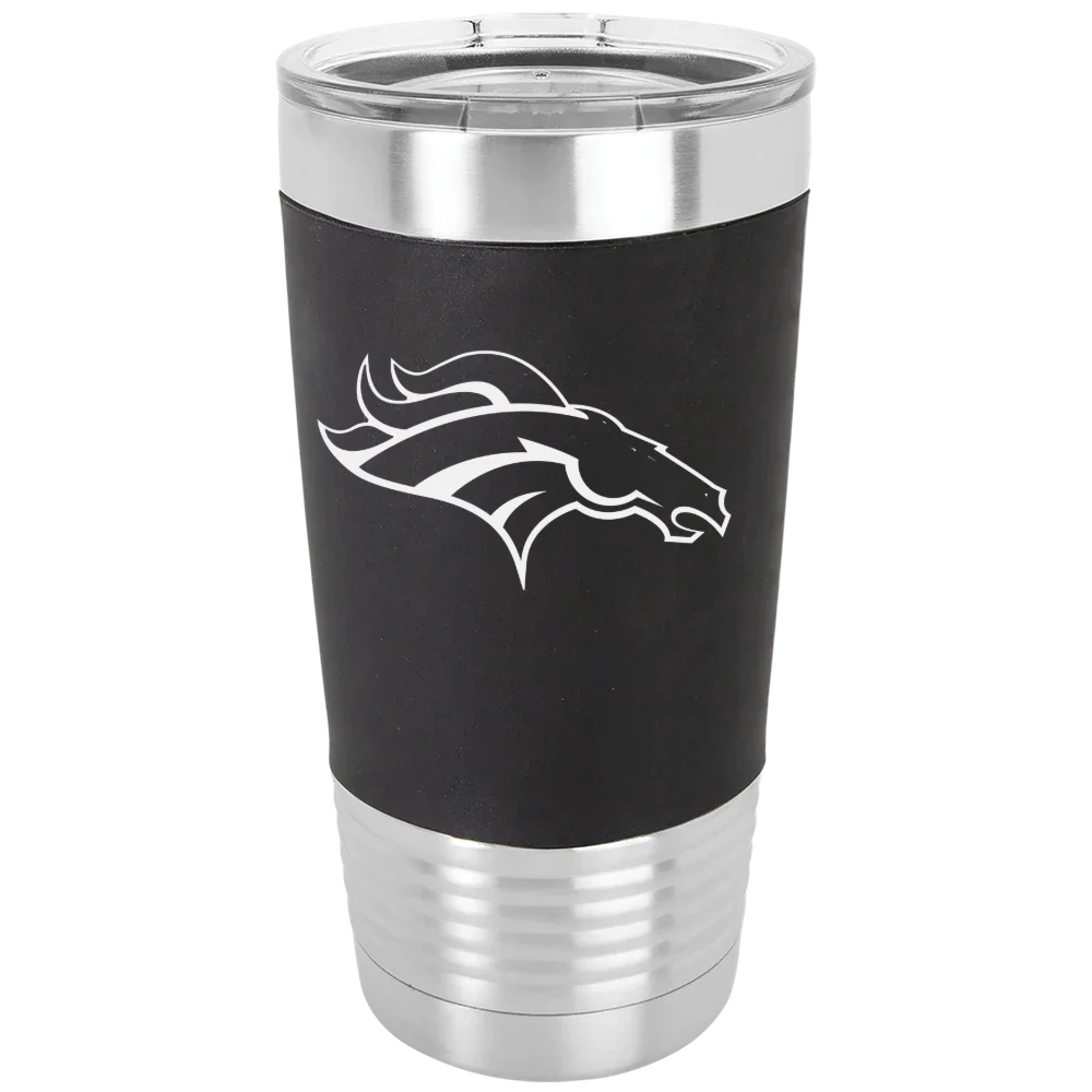Denver Broncos Polar Camel 20 oz. Silicone Grip Tumbler with Standard Lid