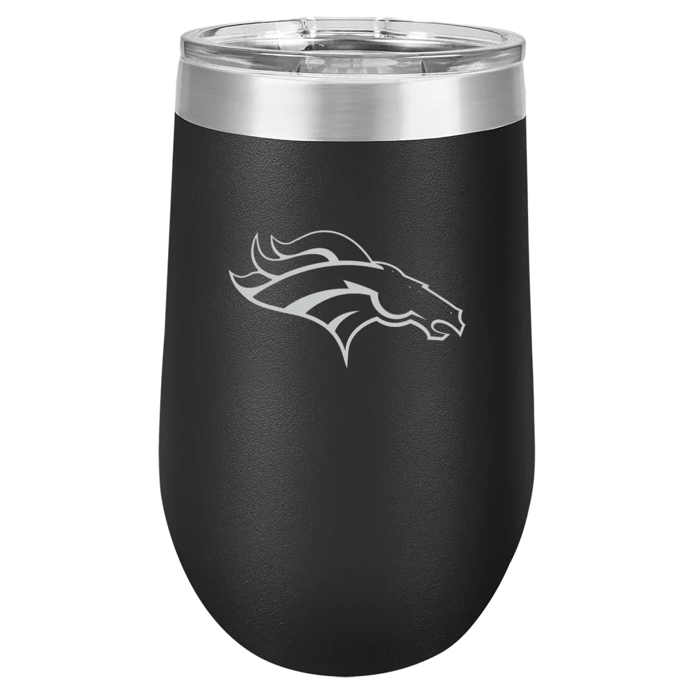 Denver Broncos Polar Camel 16 oz. Stemless Wine Tumbler