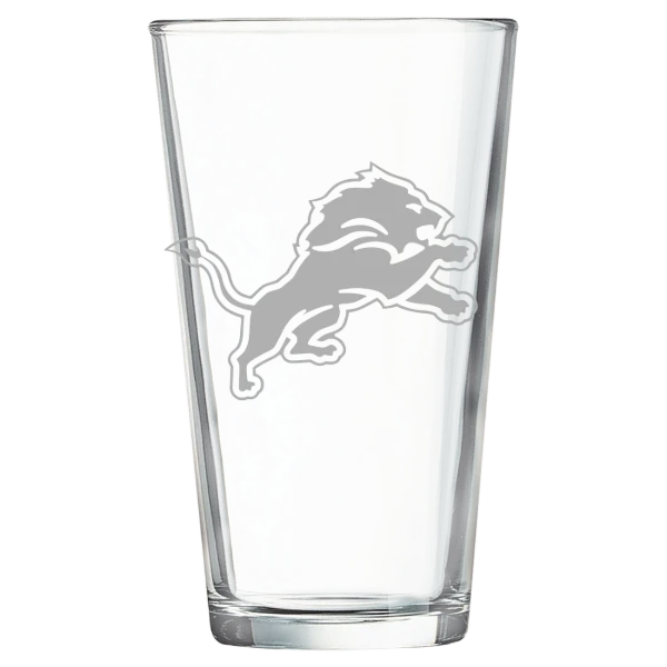 Detroit Lions Polar Camel 16 oz. Pint Mixing Glass
