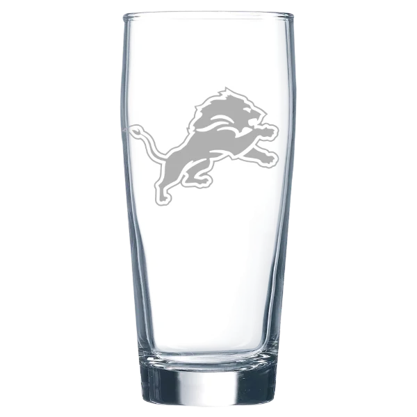 Detroit Lions Polar Camel 16 oz. Willi Becher Beer Glass
