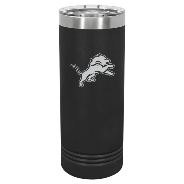 Detroit Lions Polar Camel 22 oz. Skinny Tumbler with Slider Lid