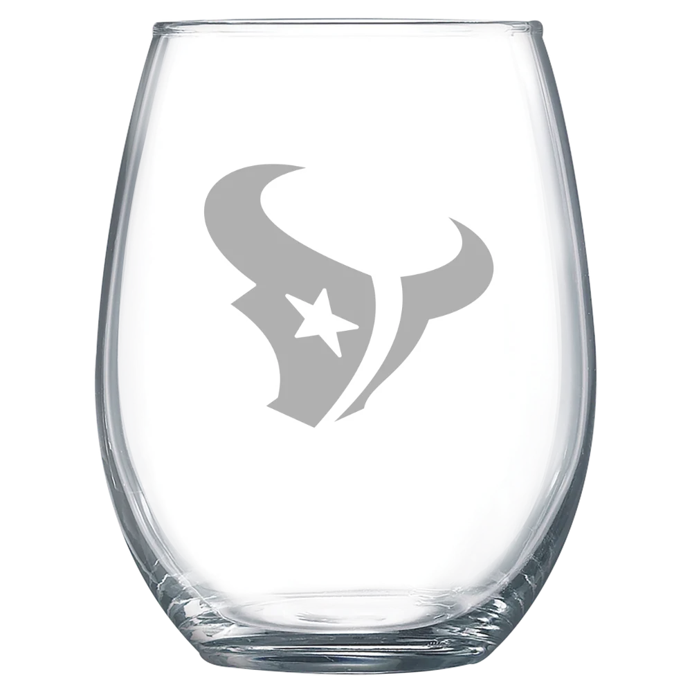 Houston Texans Polar Camel 15 oz. Stemless Wine Glass