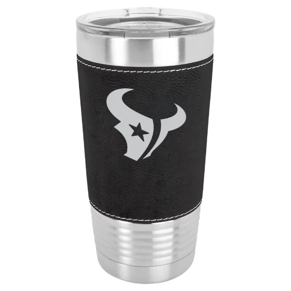 Houston Texans Polar Camel 20 oz. Leatherette Grip Tumbler with Standard Lid