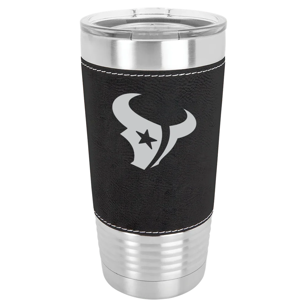Houston Texans Polar Camel 20 oz. Leatherette Grip Tumbler with Standard Lid