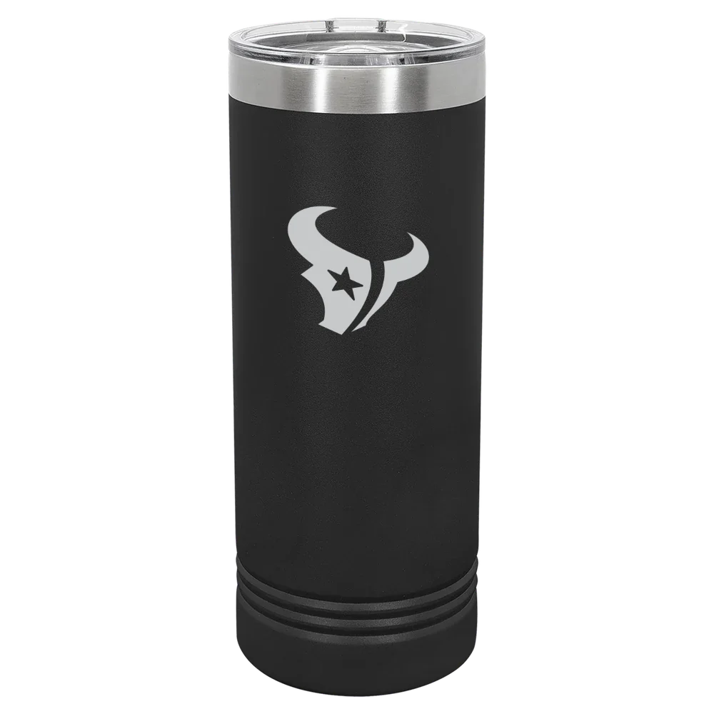 Houston Texans Polar Camel 22 oz. Skinny Tumbler with Slider Lid