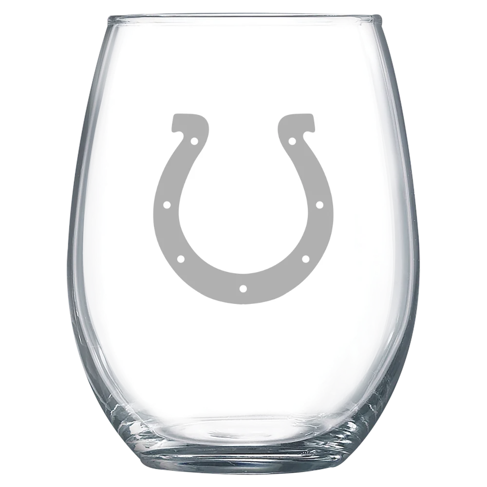 Indianapolis Colts Polar Camel 15 oz. Stemless Wine Glass