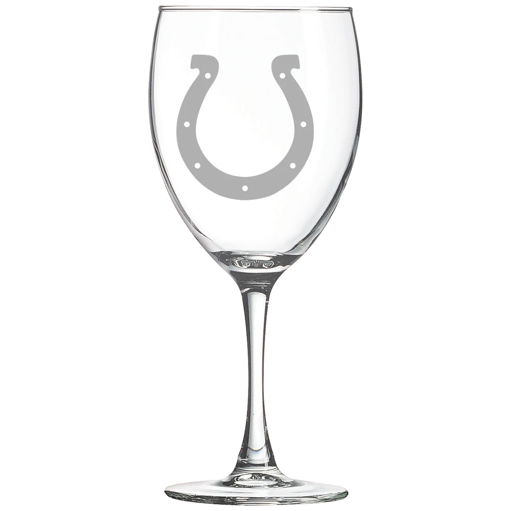 Indianapolis Colts Polar Camel 10 1/2 oz. Wine Glass