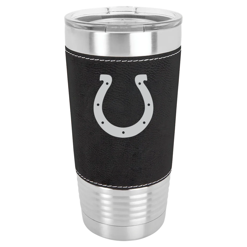 Indianapolis Colts Polar Camel 20 oz. Leatherette Grip Tumbler with Standard Lid