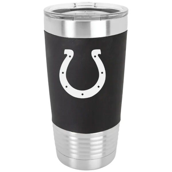 Indianapolis Colts Polar Camel 20 oz. Silicone Grip Tumbler with Standard Lid