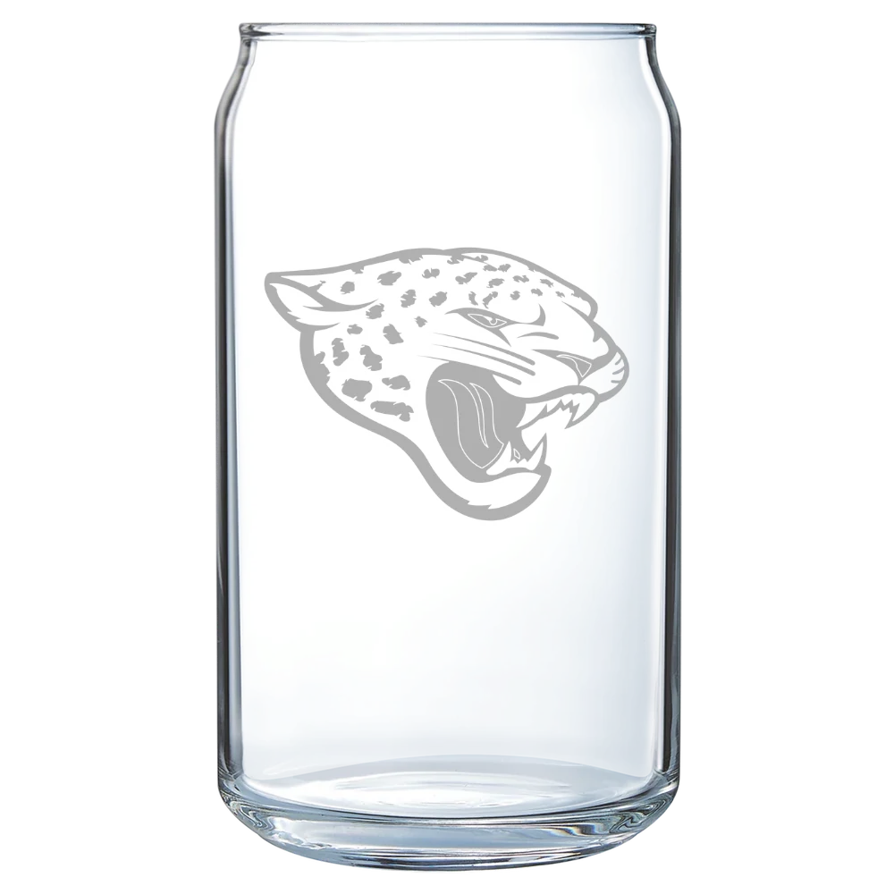 Jacksonville Jaguars Polar Camel 16 oz. Can Glass