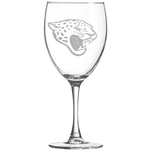 Jacksonville Jaguars Polar Camel 10 1/2 oz. Wine Glass