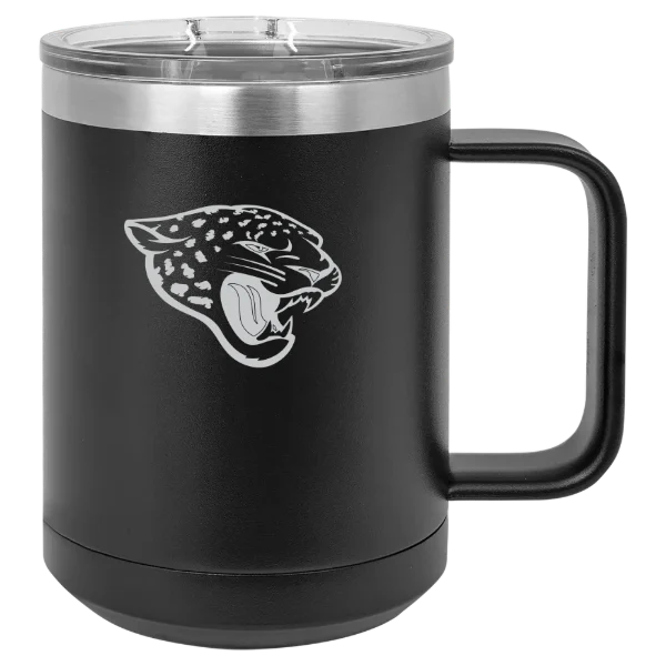 Jacksonville Jaguars Polar Camel 15 oz. Mug with Slider Lid