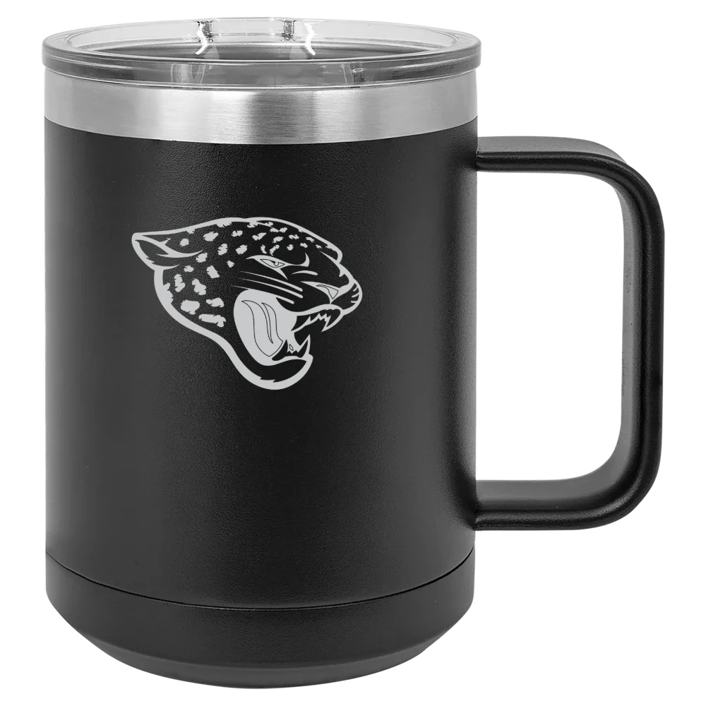 Jacksonville Jaguars Polar Camel 15 oz. Mug with Slider Lid