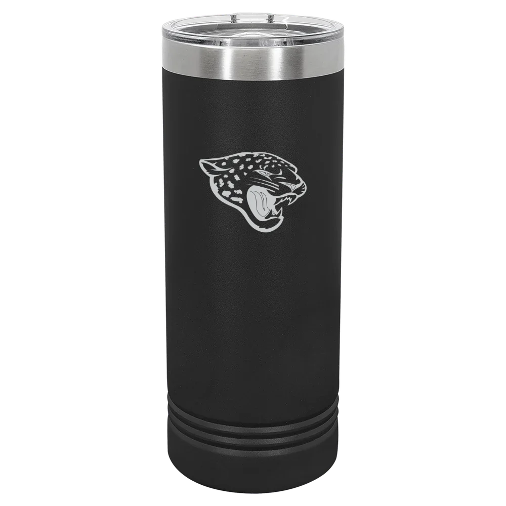 Jacksonville Jaguars Polar Camel 22 oz. Skinny Tumbler with Slider Lid