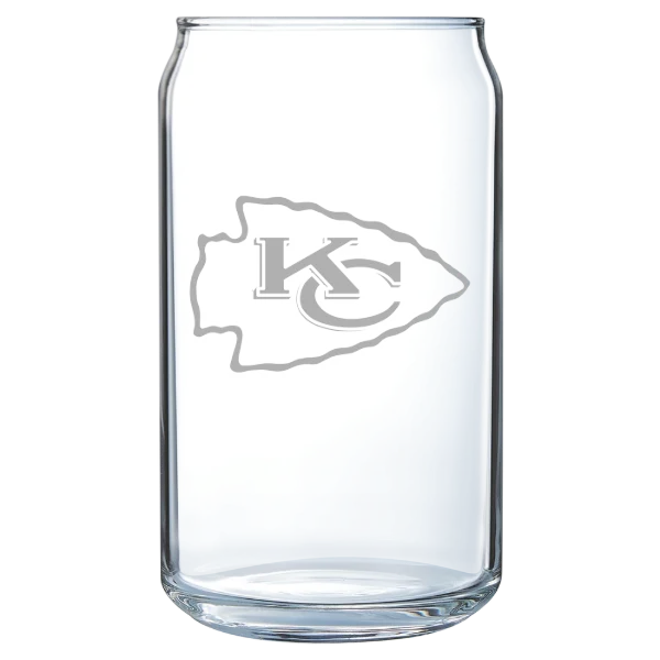 Kansas City Chiefs Polar Camel 16 oz. Can Glass