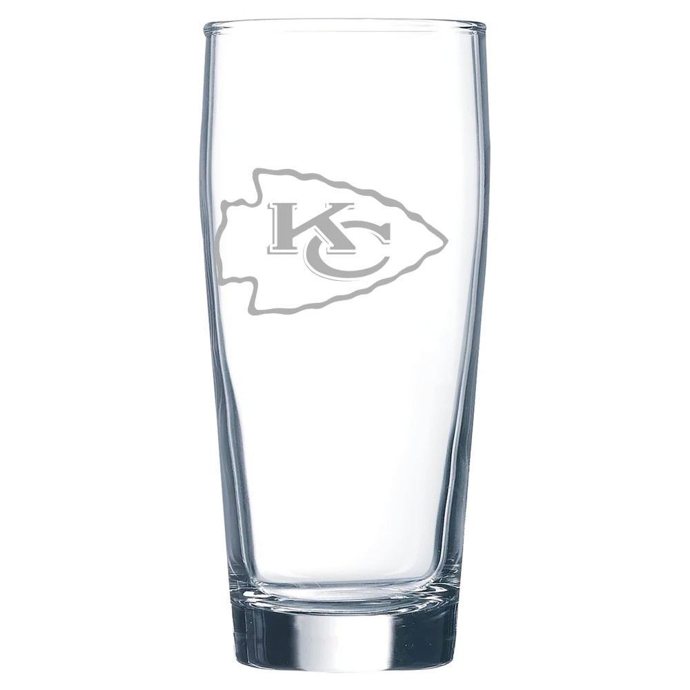 Kansas City Chiefs Polar Camel 16 oz. Willi Becher Beer Glass