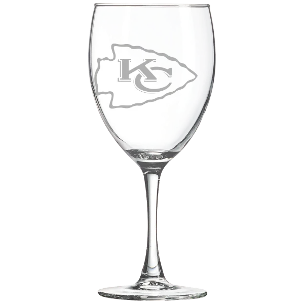 Kansas City Chiefs Polar Camel 10 1/2 oz. Wine Glass