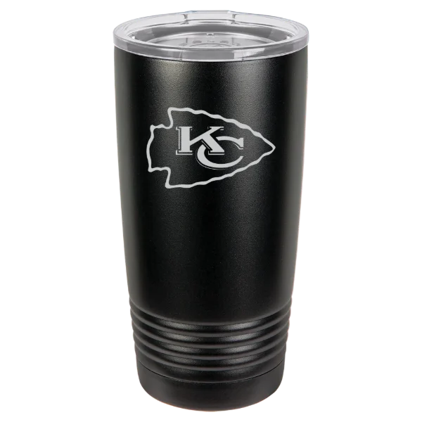 Kansas City Chiefs Polar Camel 20 oz. Ringneck Tumbler with Standard Lid