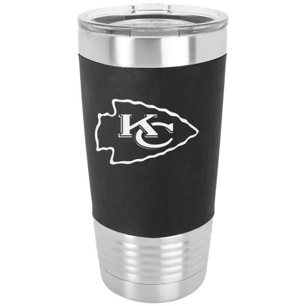 Kansas City Chiefs Polar Camel 20 oz. Silicone Grip Tumbler with Standard Lid