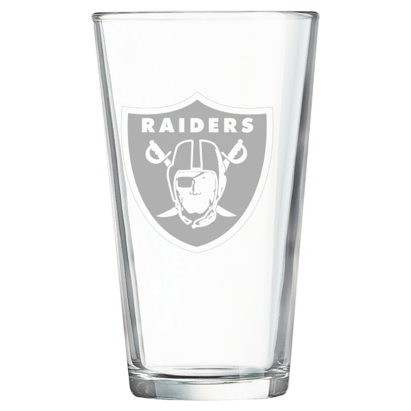 Las Vegas Raiders Polar Camel 16 oz. Pint Mixing Glass