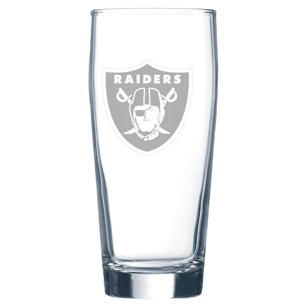 Las Vegas Raiders Polar Camel 16 oz. Willi Becher Beer Glass