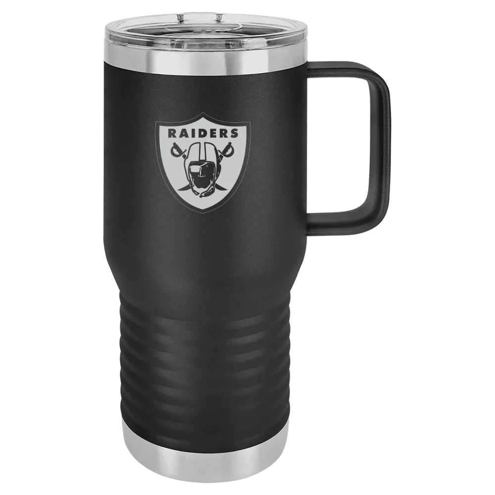 Las Vegas Raiders Polar Camel 20 oz. Travel Mug with Slider Lid
