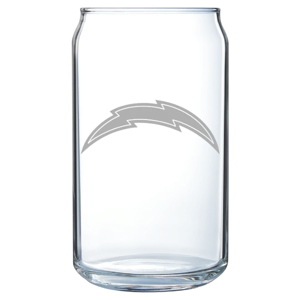 Los Angeles Chargers Polar Camel 16 oz. Can Glass
