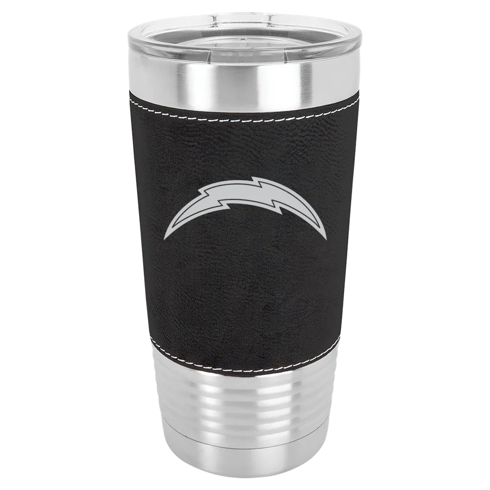 Los Angeles Chargers Polar Camel 20 oz. Leatherette Grip Tumbler with Standard Lid