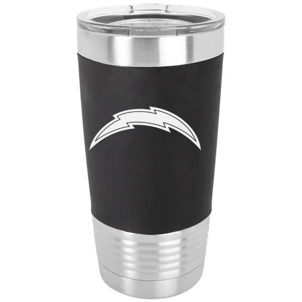 Los Angeles Chargers Polar Camel 20 oz. Silicone Grip Tumbler with Standard Lid