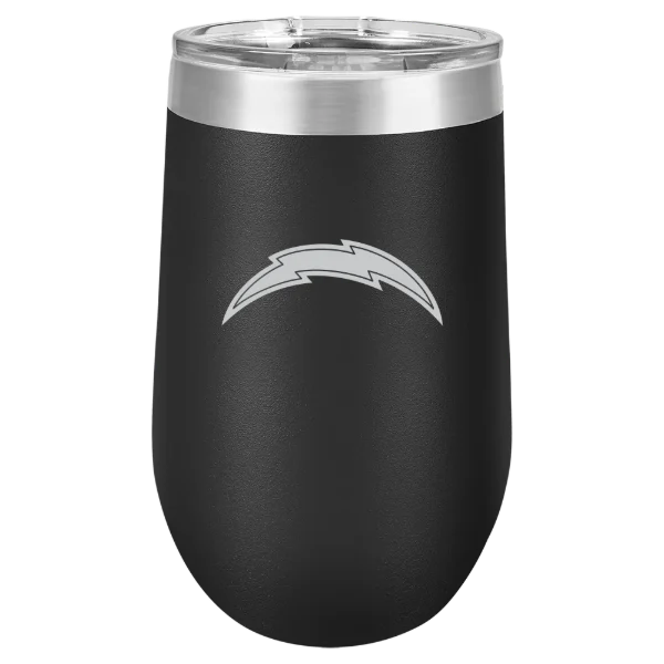 Los Angeles Chargers Polar Camel 16 oz. Stemless Wine Tumbler