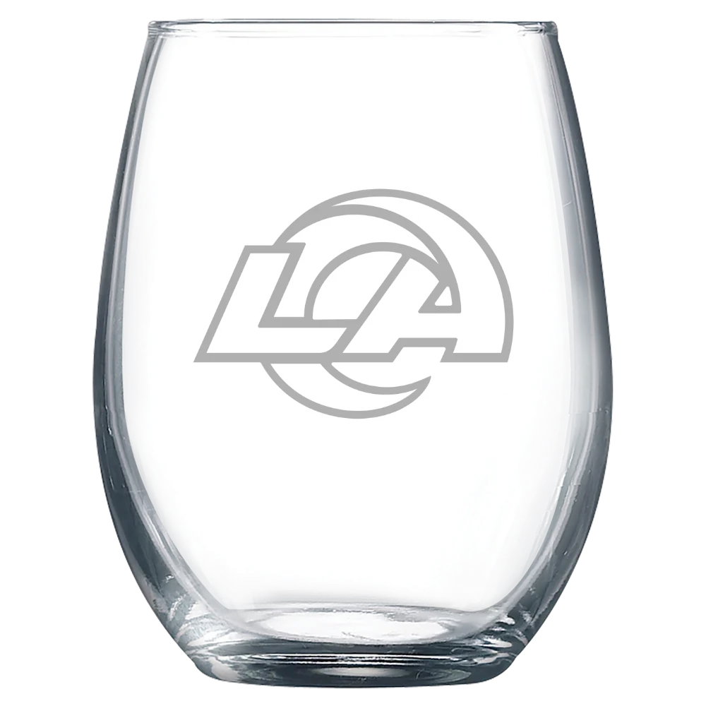 Los Angeles Rams Polar Camel 9 oz. Stemless Wine Glass